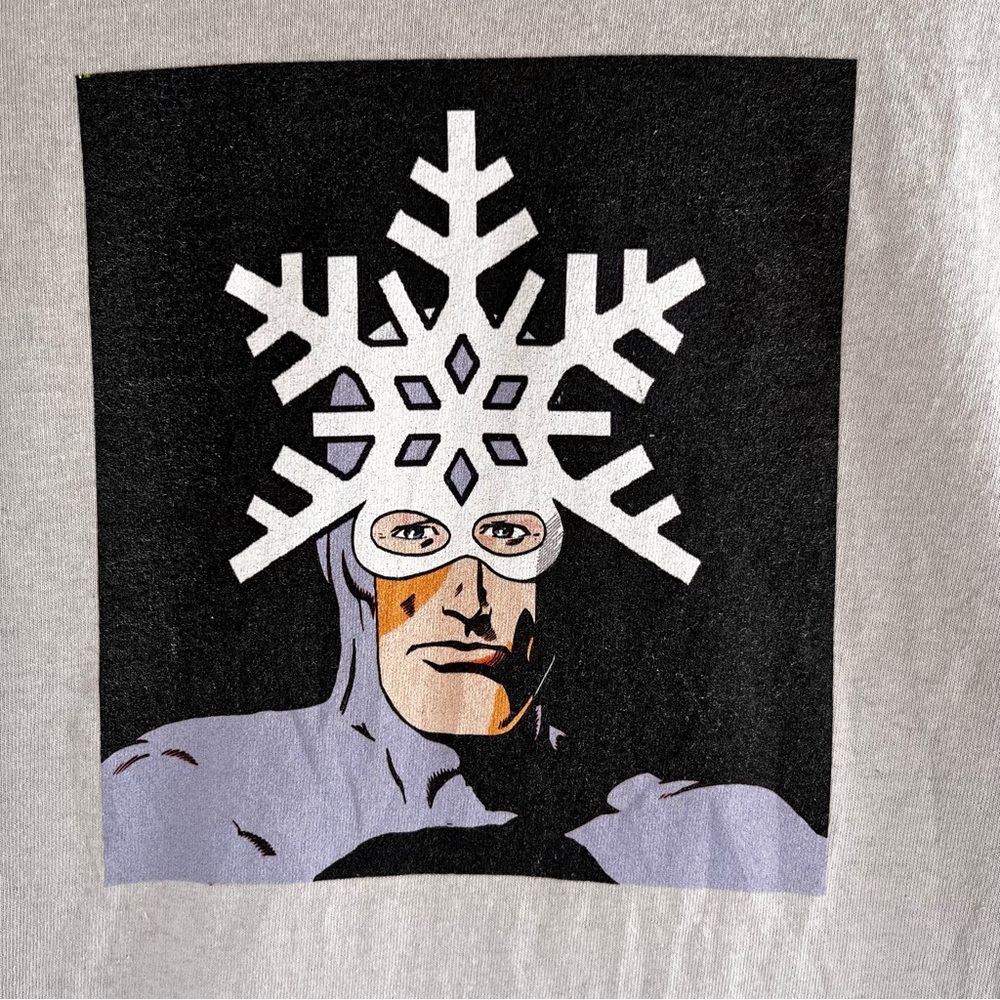 Captain Snowflake Combat Skier Montana Independent Underground Zine Cult Hero T